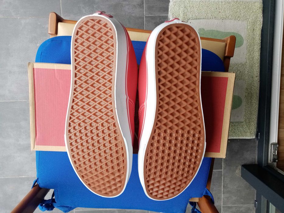 Ténis Vans Vermelhos