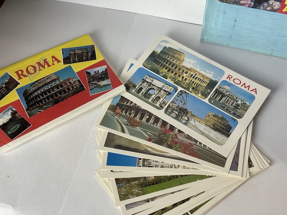 Stare pocztówki Egipt Morze czerwone Rzym Roma