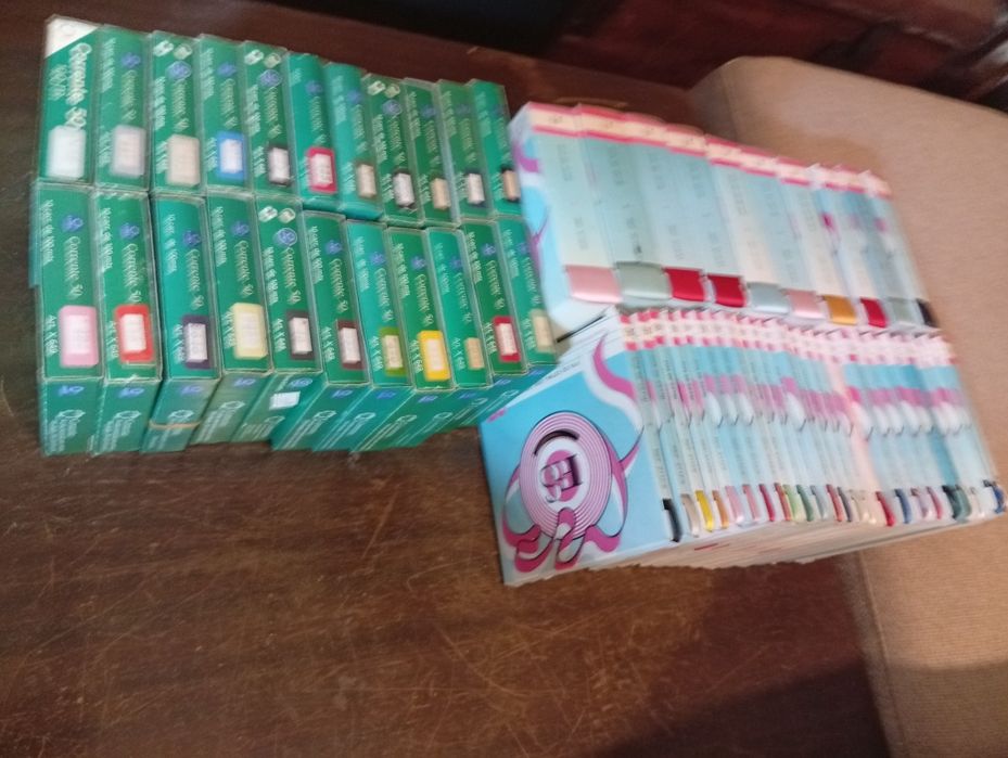 Retrosaria Lote: linhas e fitas cetim