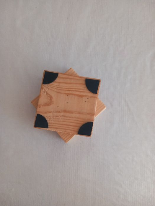 Suporte vela - artesanato