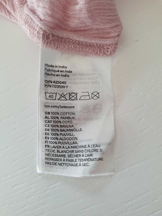Pajac Body Rampers H&M r.68 4-6m