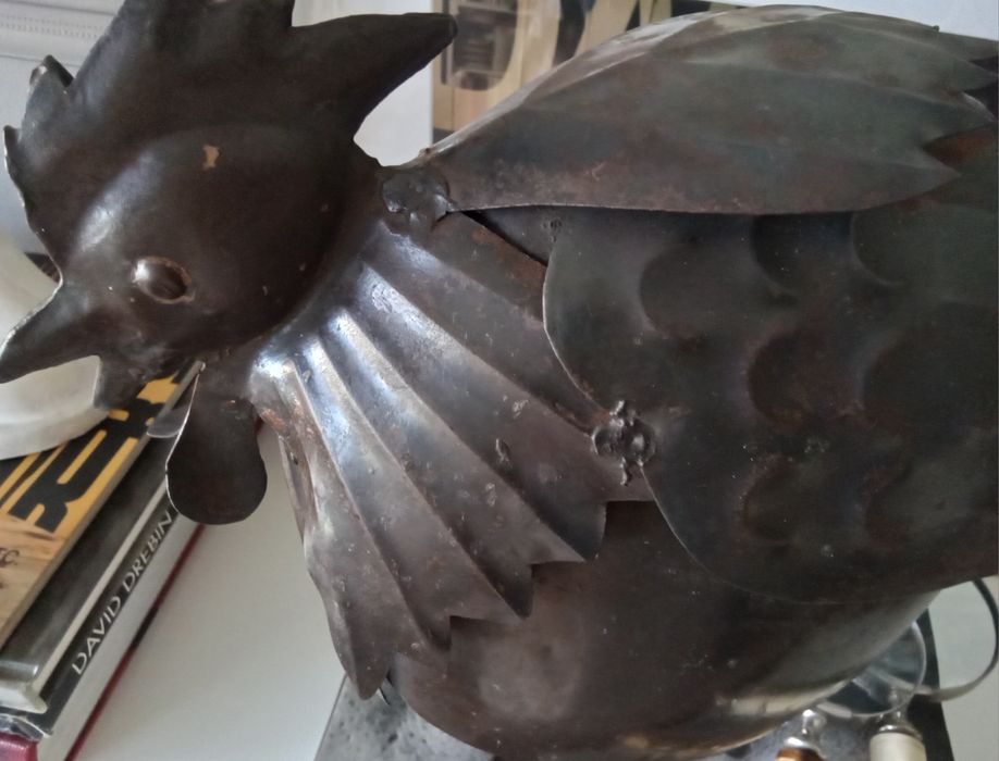 Galinha Metal I Objecto Decoração
