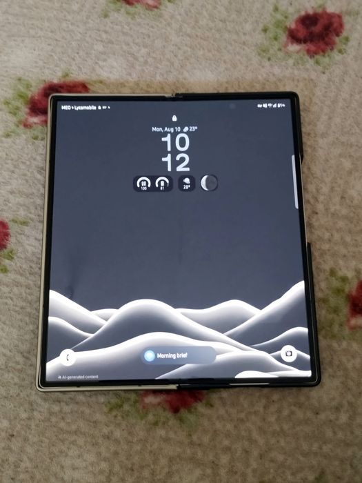 Samsung Galaxy Z Fold 6 Estado Impecável + Capas Extra c/ S Pen + Caixa