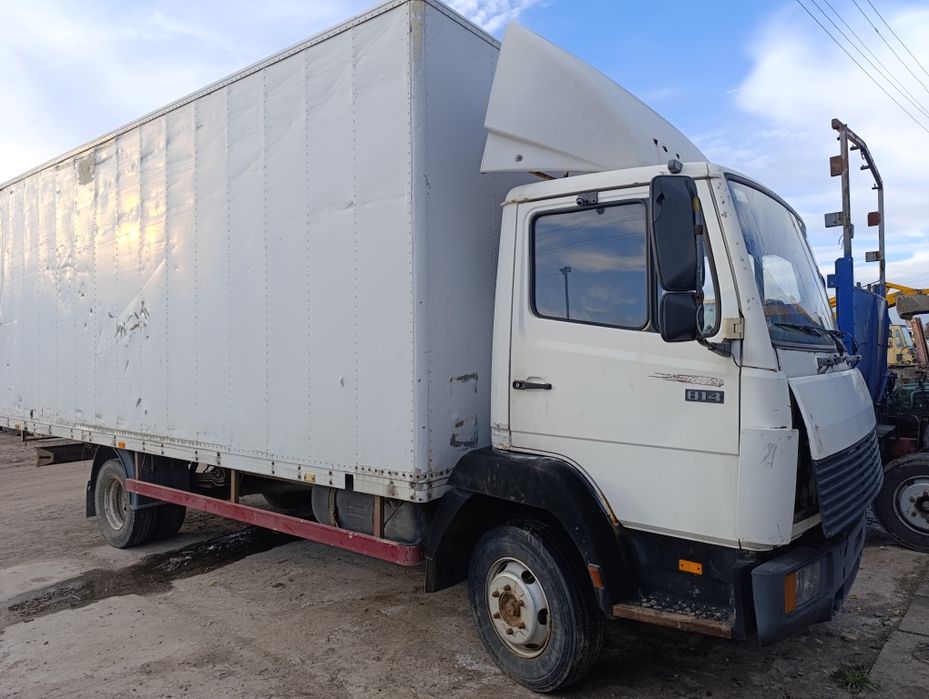 Mercedes benz 814, кабіна, рама, мости