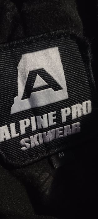 Kask i spodnie kombinezon Alpine zimowe sportowe gratis wysyłka