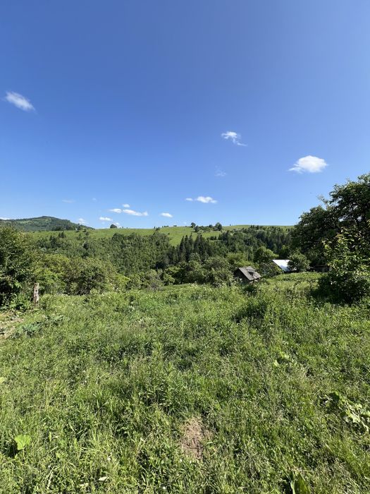 Продам ділянку в горах з гарним краєвидом