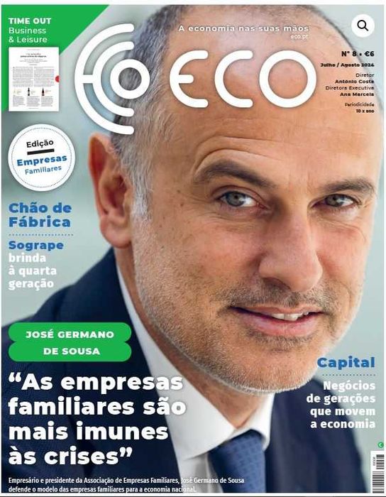 8 revistas recentes ECO - Rigorosamente NOVAS