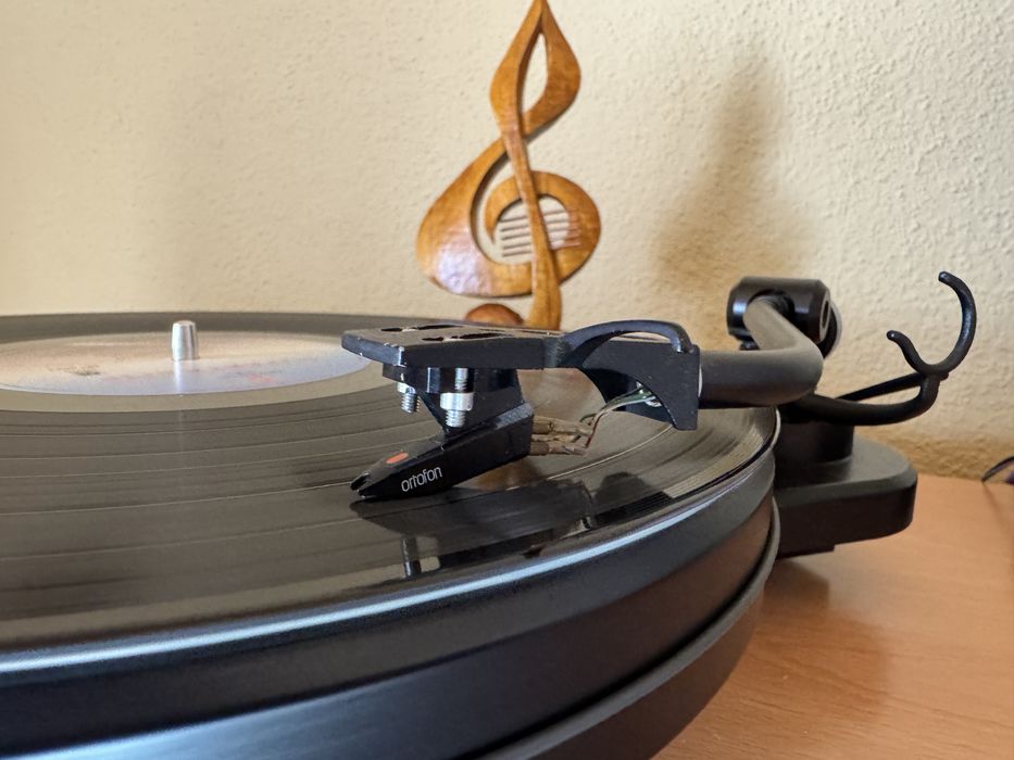 Gira Discos Project impecavel com extras