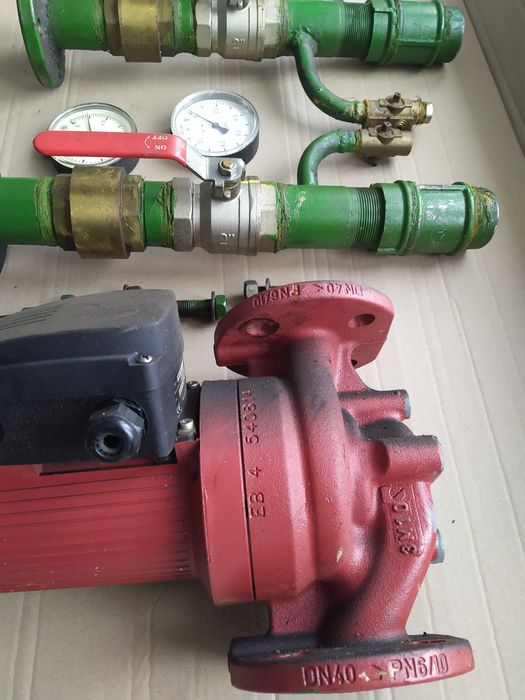 Grundfos UPS 40-120 F 3х400В + повний комплект для монтажу.