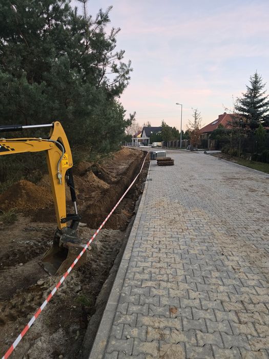 Usługi Minikoparką prace ziemne