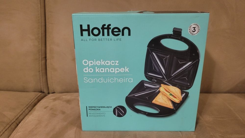 Opiekacz do kanapek sandwich Hoffen 750W