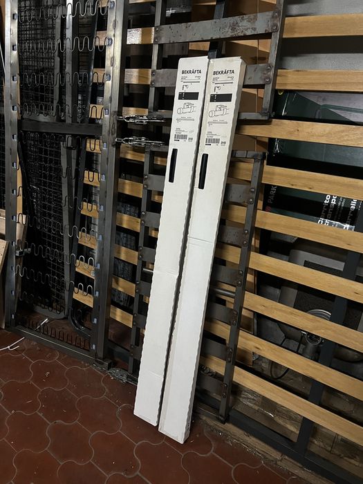 Varão de Cortina IKEA BEKRÄFTA Ajustável 120–210 cm - 5€ cada