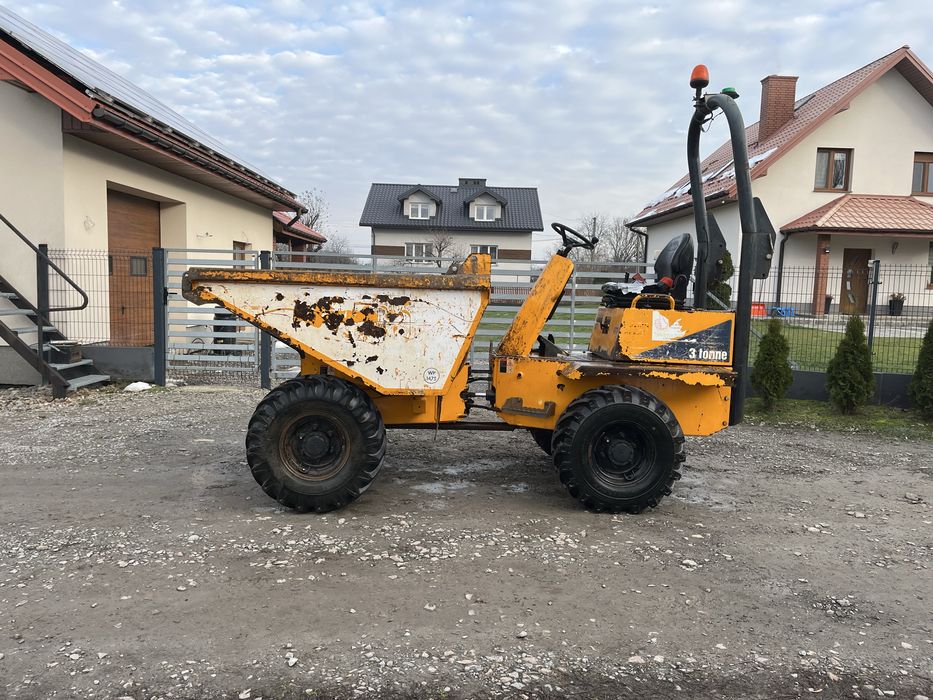 Thwaites 3T 2015R 1930H hydrostat wąski wozidlo bydowlane Terex TA3H