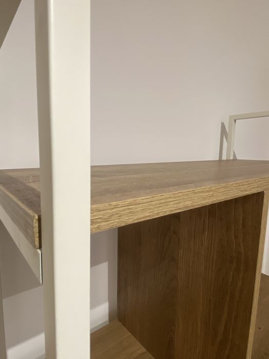Estante metal e mdf