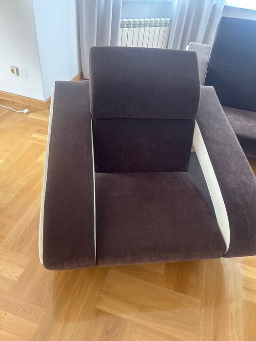 Komplet wypoczynkowy jak nowy 3+1+1