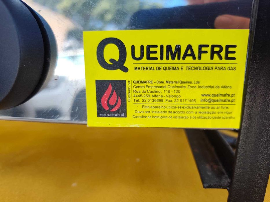 Trempe com 2 queimadores