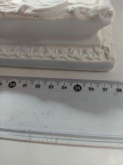 Peça em Gesso com Relevo  (para pintar ou não)