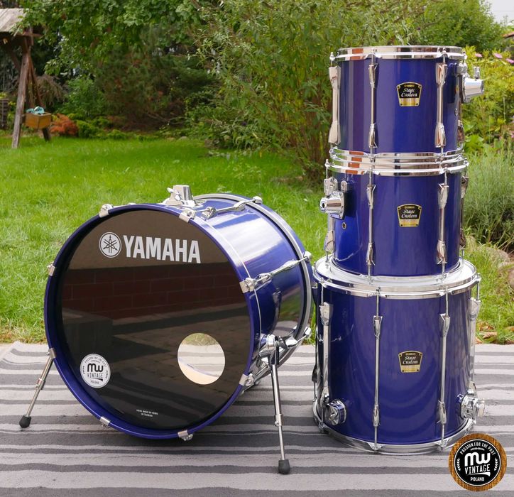 ‼️ Perkusja Yamaha Stage Custom Advantage 22", 12", 13", 16" Blue Metal ‼️