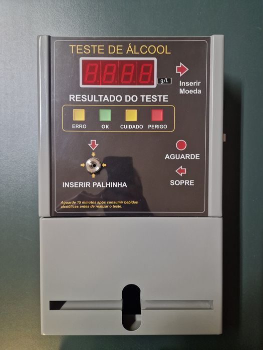 Vending Machine Alcoolímetro (Novo)