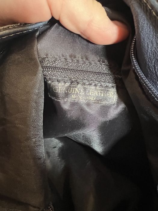 Шкіряна сумка Genuine Leather