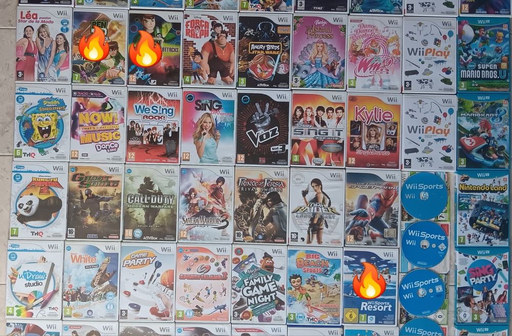 Novidades Nintendo Wii (+ 100 jogos para todos os gostos e idades)