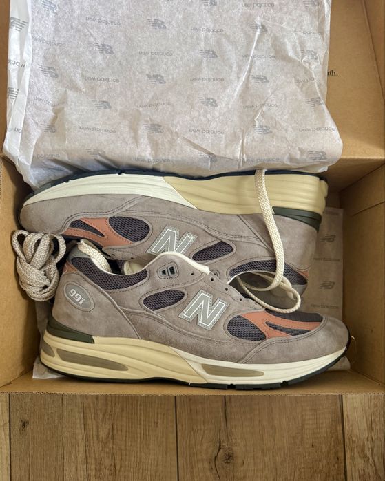 Nowe buty New Balance 991v2 made in uk 44,5 England elephant skin grey 991
