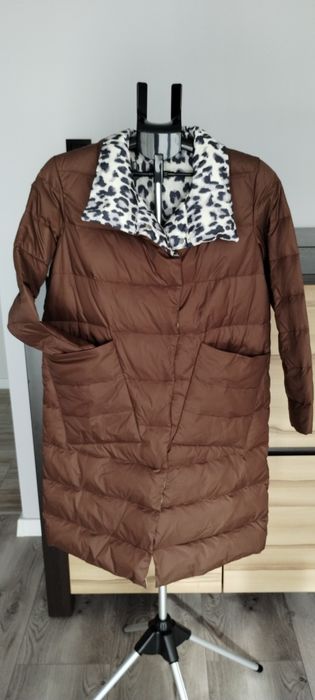 Płaszcz puch naturalny M