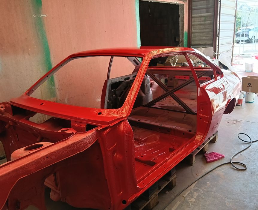 Lancia beta 50% restaurado