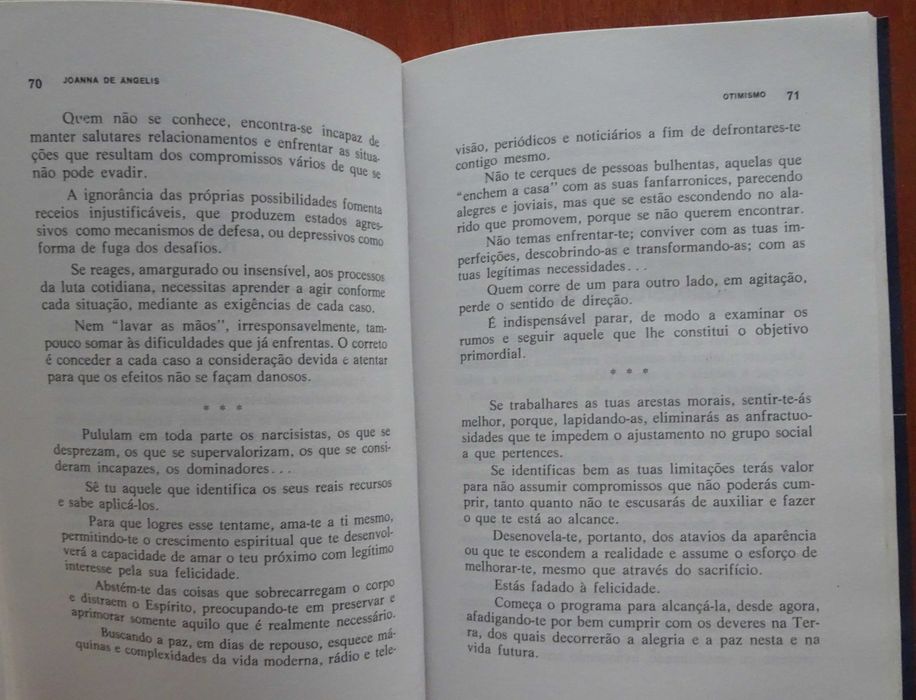 Otimimso (Pelo Espírito Joanna de Ângelis) de Divaldo P. Franco