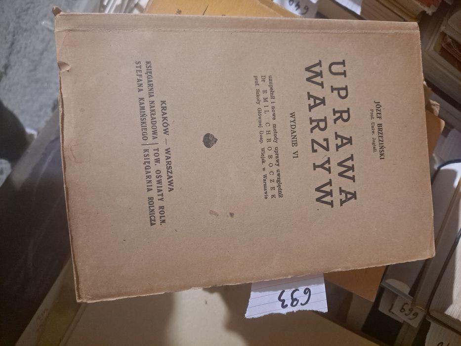 Książka Uprawa warzyw