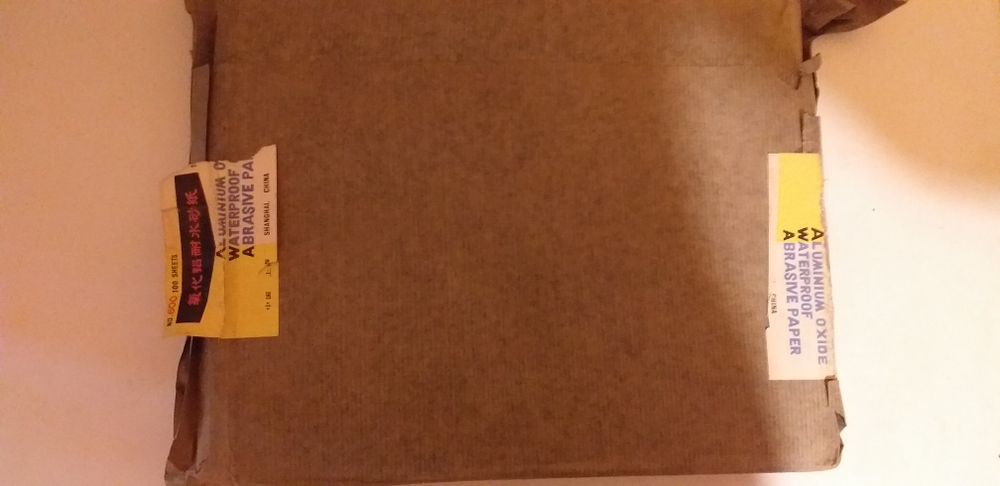 Papiery ścierne wodne