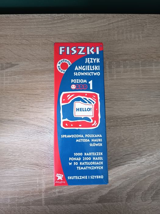 Fiszki do nauki języka angielskiego. Poziom I