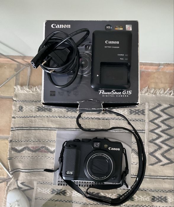 Maquina fotografica PowerShot G15 Canon 2012