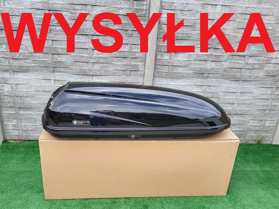 NOWY box dachowy XL 460 L 194x71x48 bagażnik boks dach narty thule
