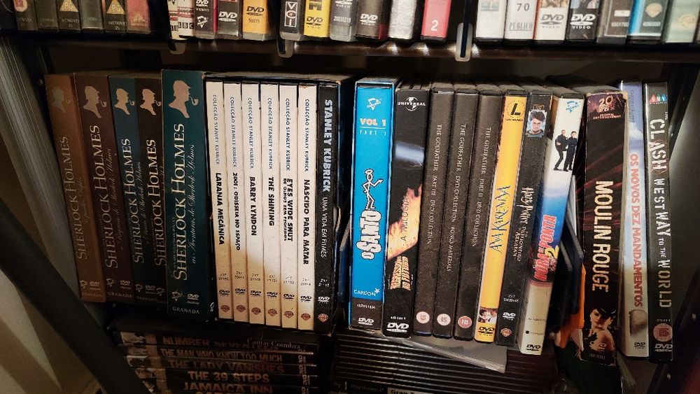Lote completo 140 DVD