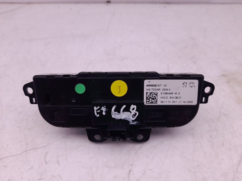 Botão / interruptor do AC PEUGEOT 508 SW