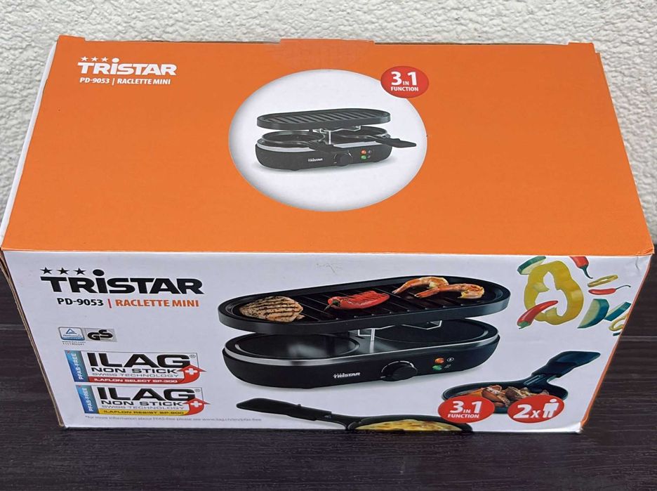 Tristar PD-9053 Raclette 3w1 Grill MINI - nowy