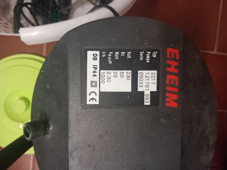 Material de aquarismo e filtro para peças