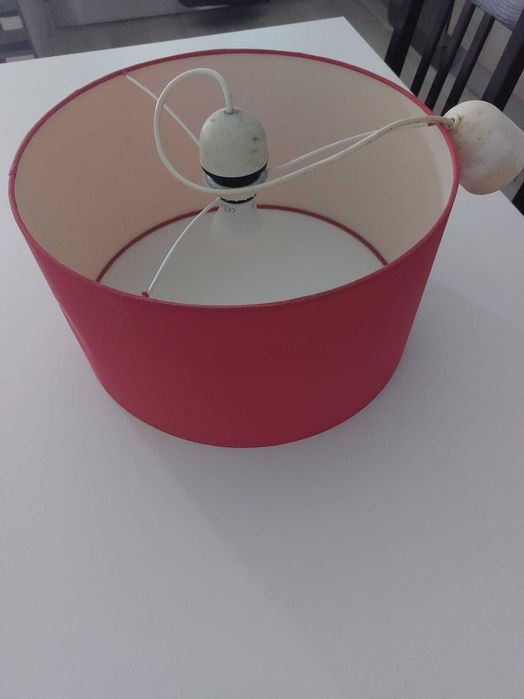 Candeeiro rosa usado64409301781250121