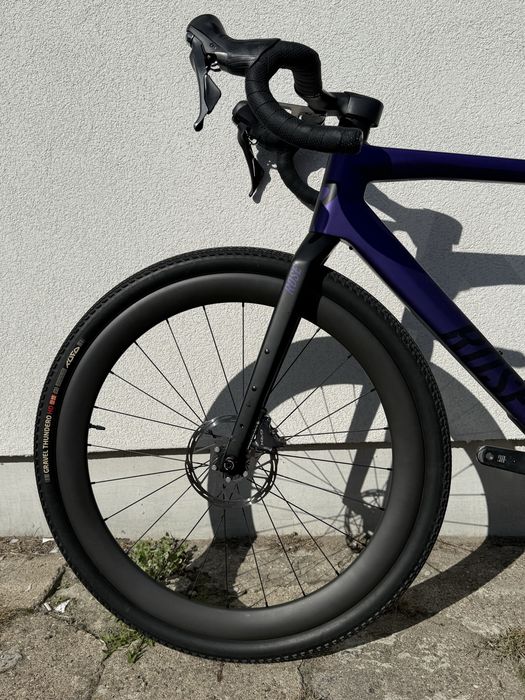 Rower gravel Rose Backroad 57 cm GRX810 deepest purple full carbon
