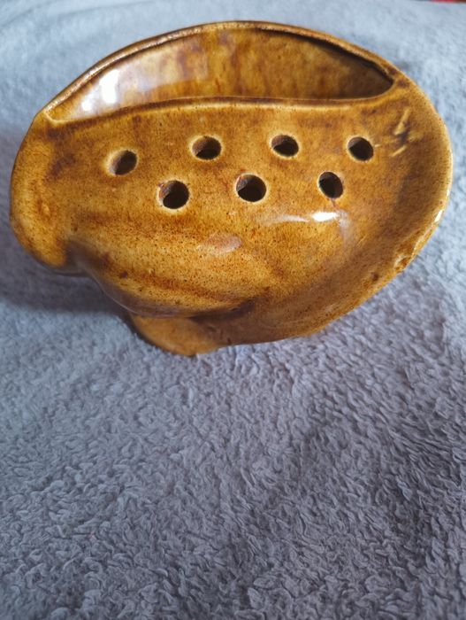 Ikebana ceramiczna PRL