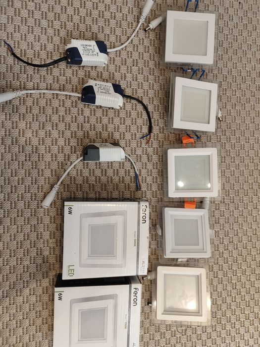 Вбудований світильники Feron