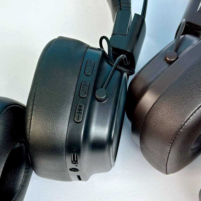 Навушники безпровідні Marshall major 4 з лед. Колір чорний