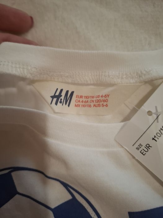 Реглан з довним рукавом H&M, Lupilu. Кофта для хлопчика. Розмір 110-116 см. На 4,5,6 років.