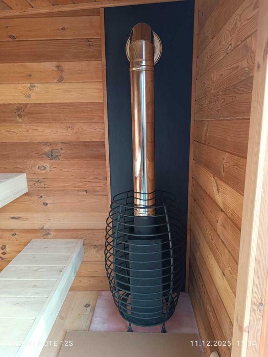 Sauna Ogrodowa opalana drewnem 230x200cm CAŁA POLSKA
