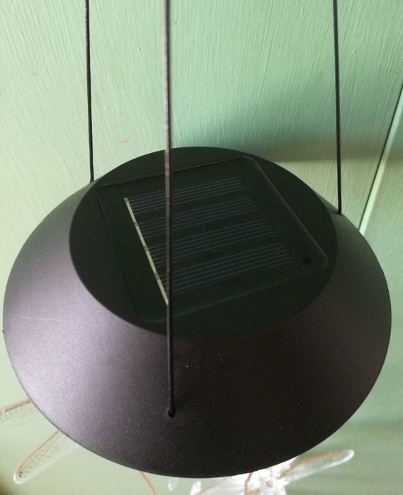 Dzwonki solarne LED  wietrzne ważki