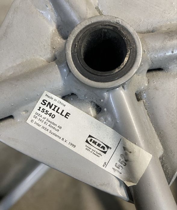 Snille 15540 stelaż krzesła obrotowego Ikea