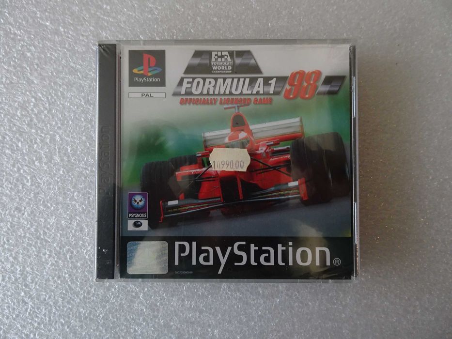 Jogo Playstation 1 PS1 Fórmula 1 98 Officially Licensed Game (selado)