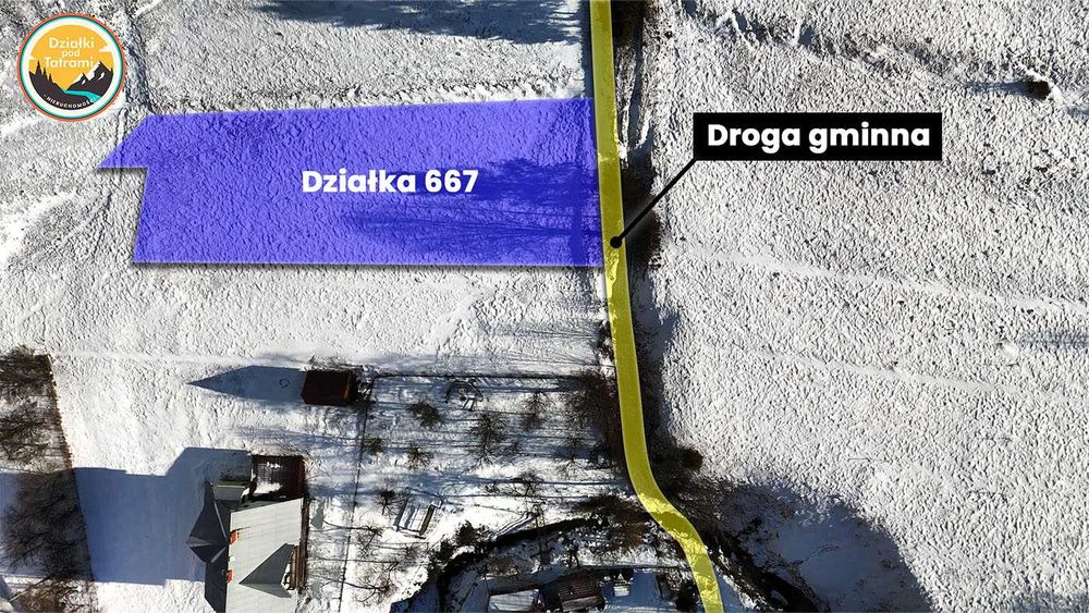 Działka rolna 17 ar na Spiszu - Łapszanka