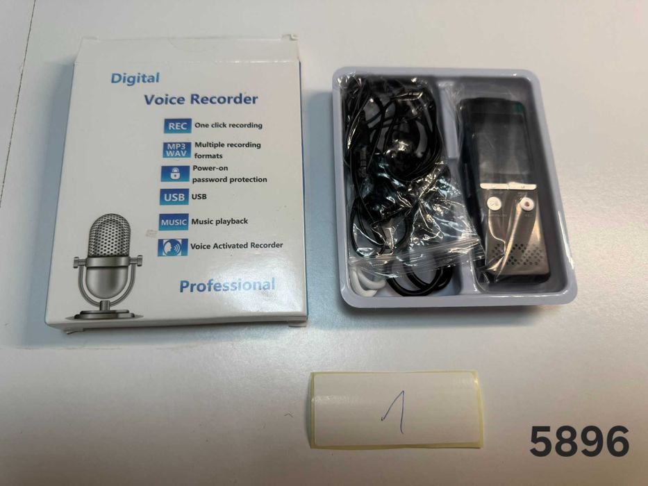 inteligentny dyktafon CYFROWY REJESTRATOR (5896-71)